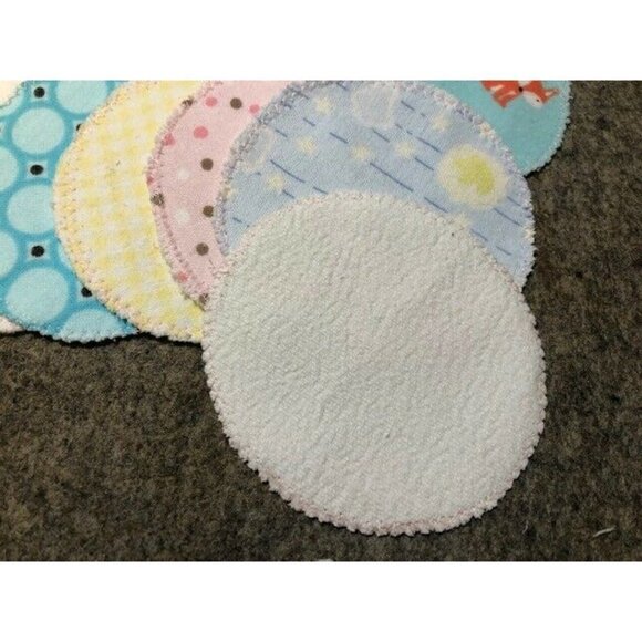 Cotton Reusable Makeup Remover Pads Wipes Washable Facial Rounds H… - Picture 2 of 3